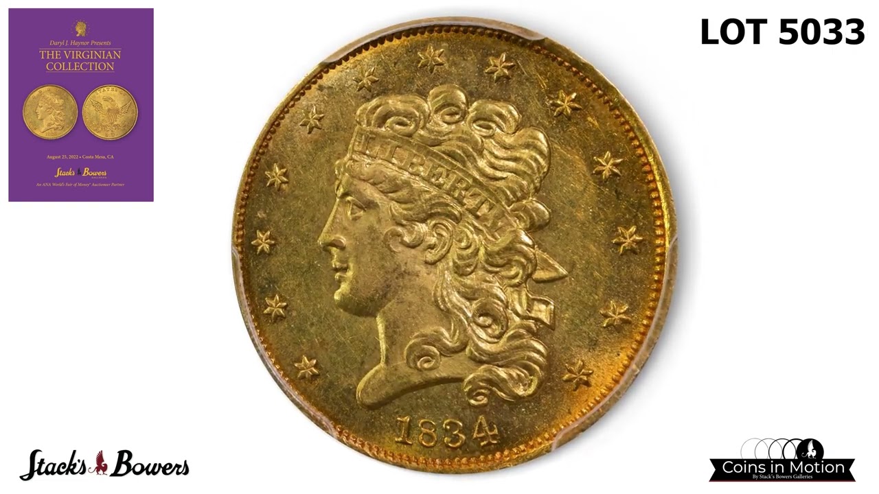 Highlights from The Virginian Collection of US Gold - Stack's Bowers Digital Lot Viewing