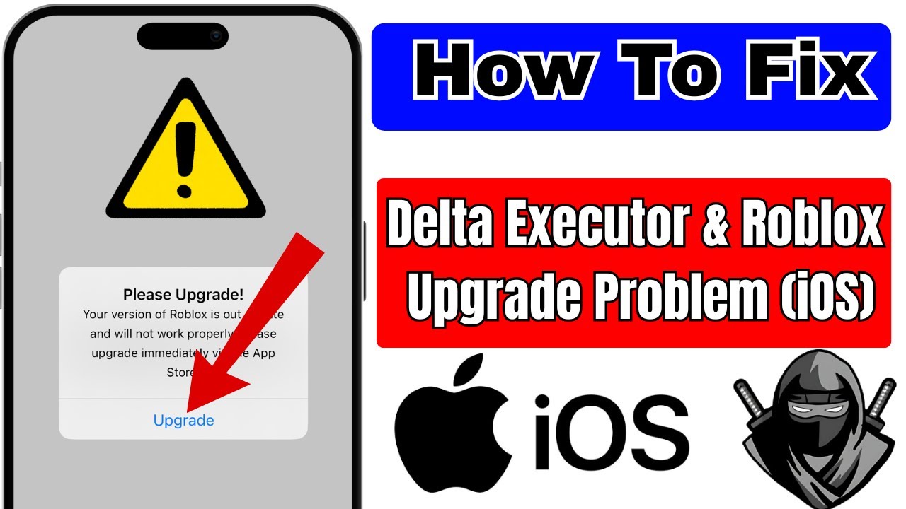 Delta Executor Roblox Upgrade Error FIX! (NEW iOS 2026 Method) | Delta Not Working? Easy Solution!