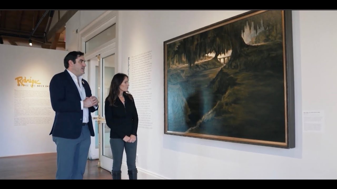George Rodrigue, Famed Louisiana Painter of The Blue Dog, His Early Works