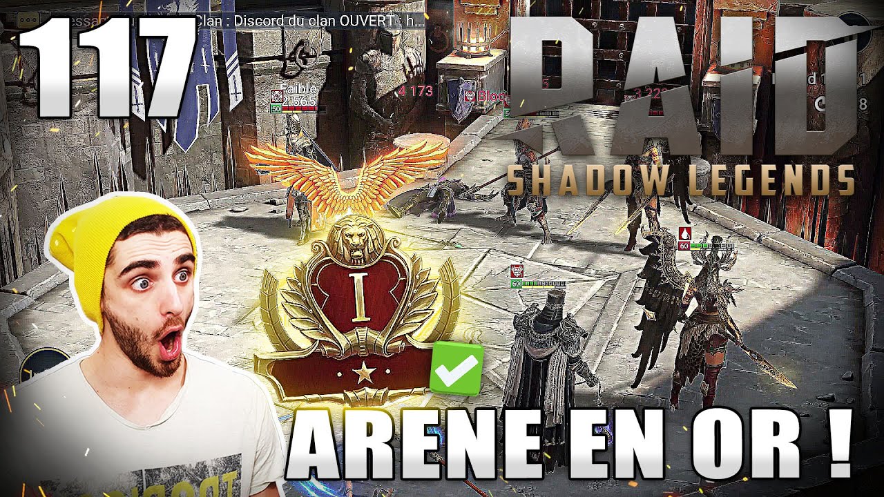 ENFIN dans l'Arène Classique en OR !  [#117] Défi Raid Shadow Legends