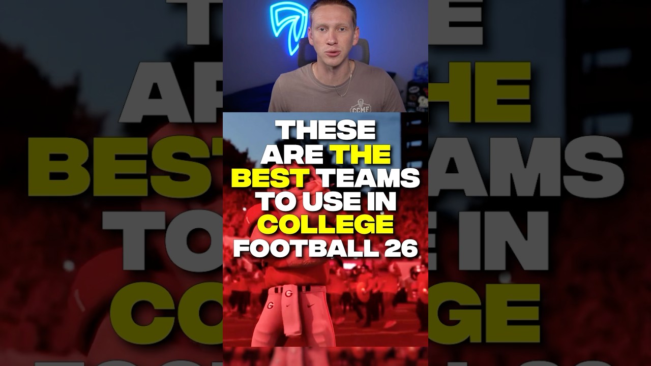 You NEED To Use These Teams In College Football 26 🏅