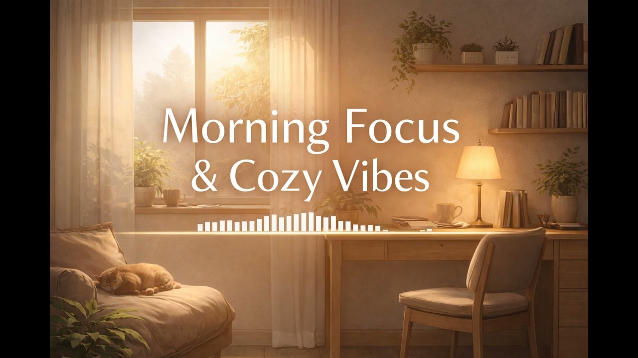 ☀️ Cozy Morning Focus | Warm Lofi & Chill Vibes | VMG