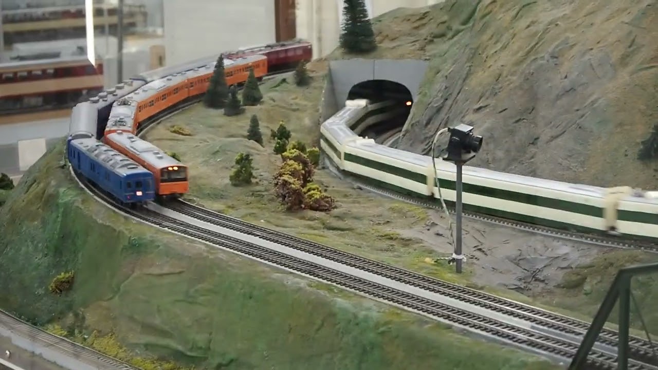 青梅鉄道公園　ジオラマ走行