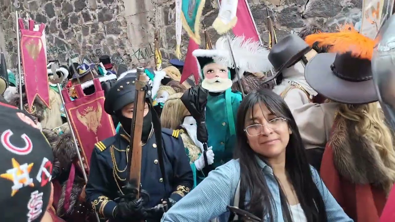 Carnaval del peñón de los baños barrio de Los Reyes jueves 2026