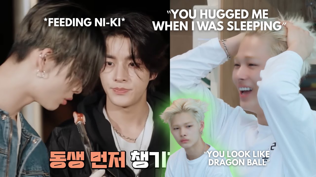 Ni-ki Getting Spoiled by his Hyungs🥹(and them annoying him too)