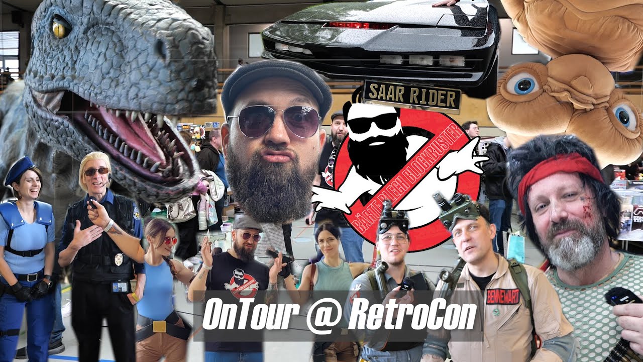 Bärte Blech und Blockbuster unterwegs @RetroConSaar
