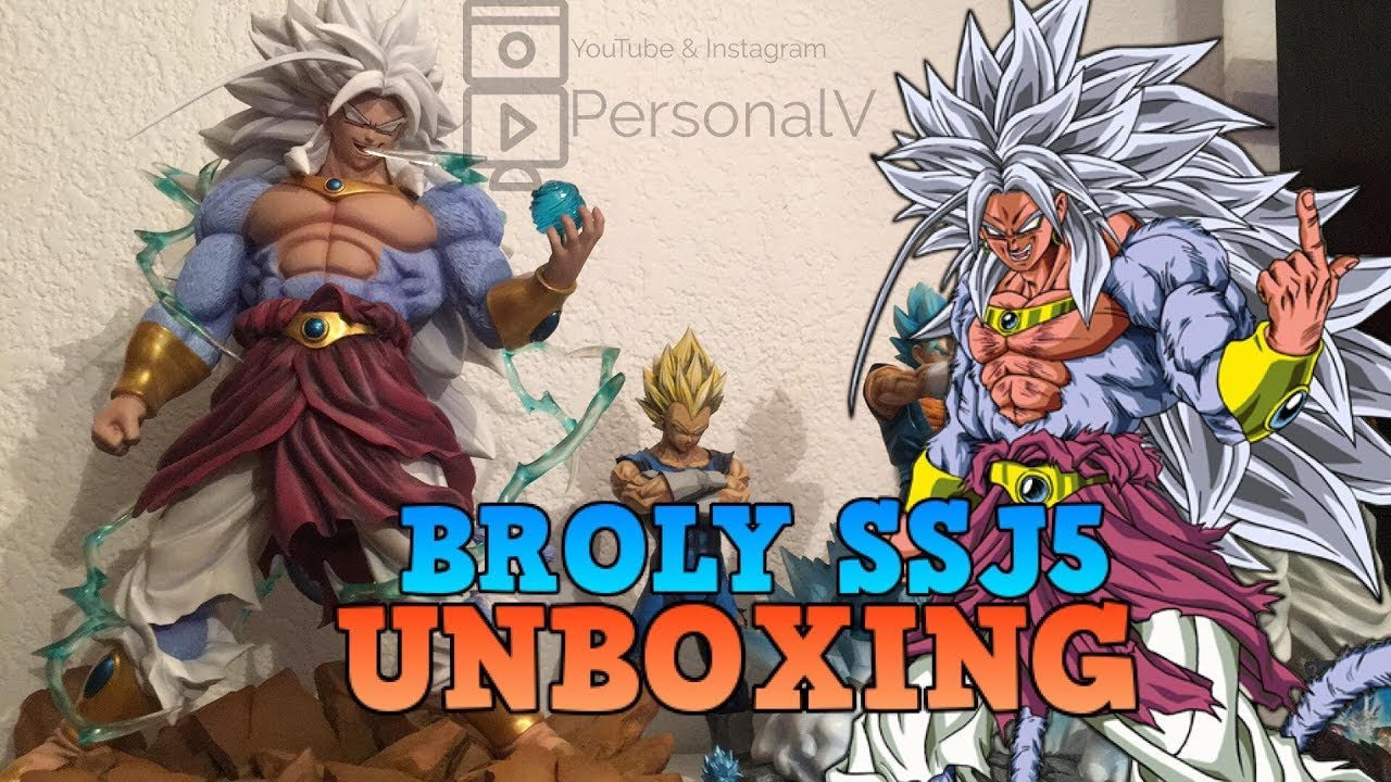 SSJ5 BROLY RESIN - Unboxing by Djfungshing Dragon Ball Super