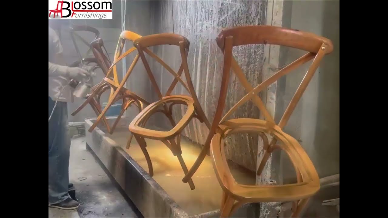 How to produce wooden crossback chair or rattan cross back chair?