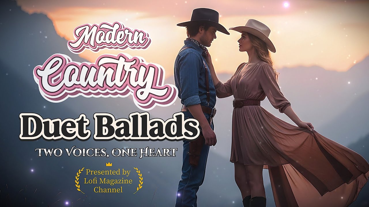 【Playlist】 Modern Country Duet Ballads 5  | Two Voices, One Heart [All New Songs] (Lyric Video)