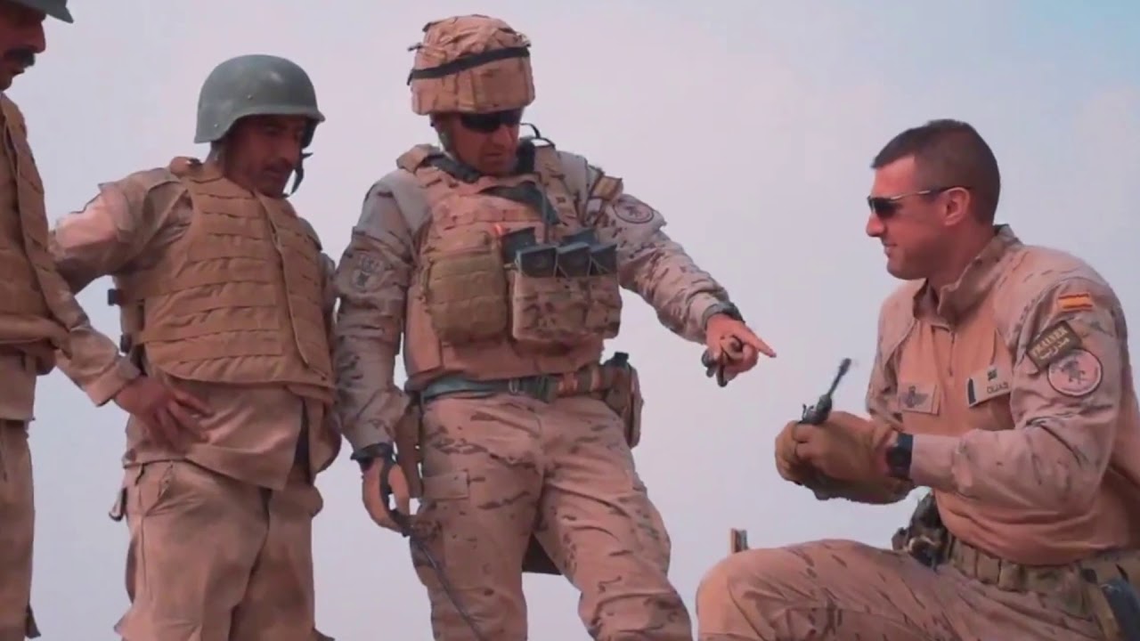 El Ejército de Tierra y la Guardia Civil españoles desplegados en Irak