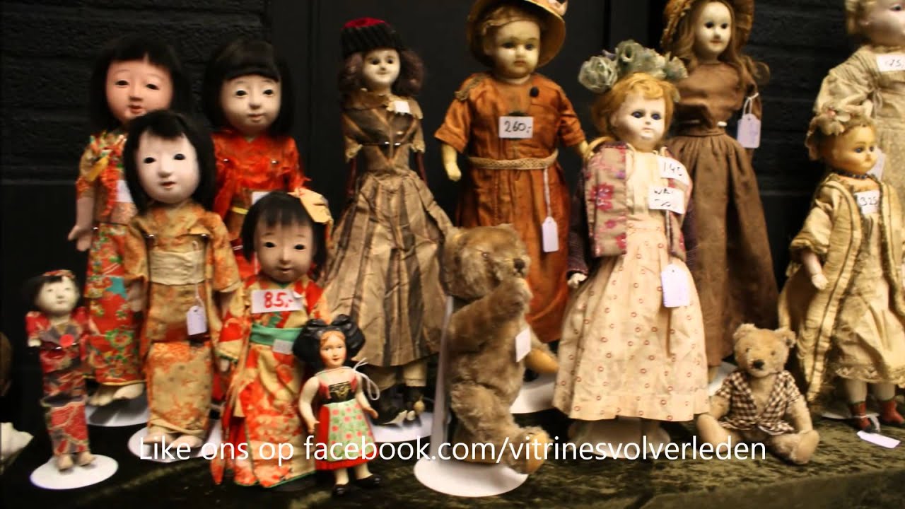 Poppenbeurs 18 en 19 april in Zwolle (antieke poppen)