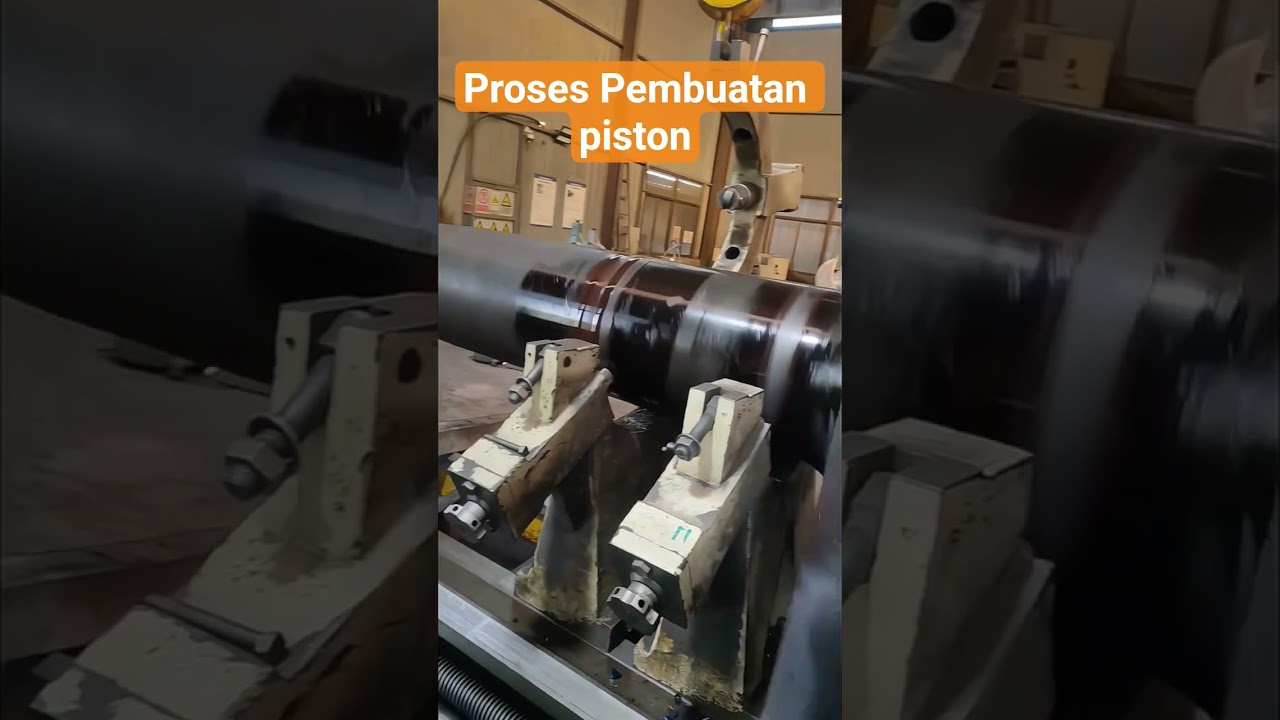 proses pembuatan piston mesin  #mesinhidrolik #mesinpress #pistonring #jangkauanluas
