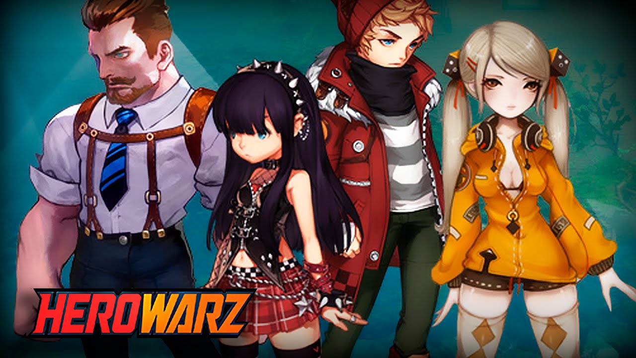 HeroWarz - Costumes Preview - Open Beta Start - Download & Play - F2P - EN