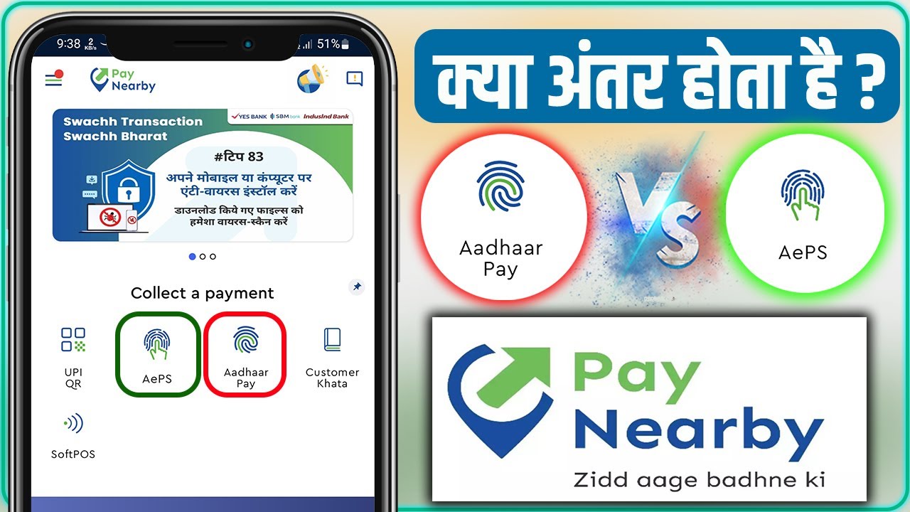 Aadhaar Pay Kya hai | How to Use Aadhar Pay |Aadhar Pay Widrw Charges | Aadhar Pay Aur AePS Me Antar