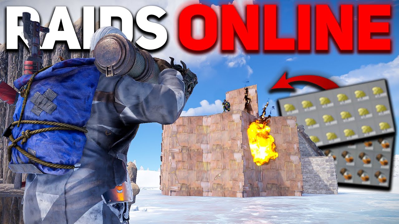 HACEMOS DOS RAIDEOS ONLINE Y ESTABAN PETADOS!! - Ludovici RUST