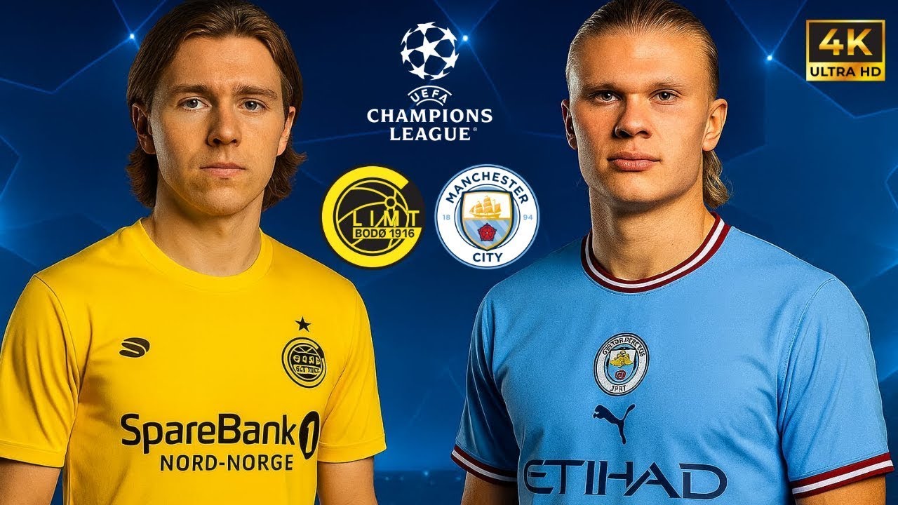 دوري أبطال أوروبا 🔥 بودو غليمت ضد مانشستر سيتي | تعليق عربي | FC26 PS5