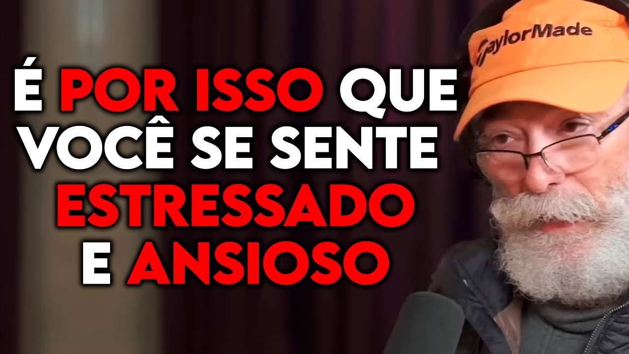 COMO O ESTRESSE AFETA SEU CÉREBRO (PSIQUIATRA) | Lutz Podcast