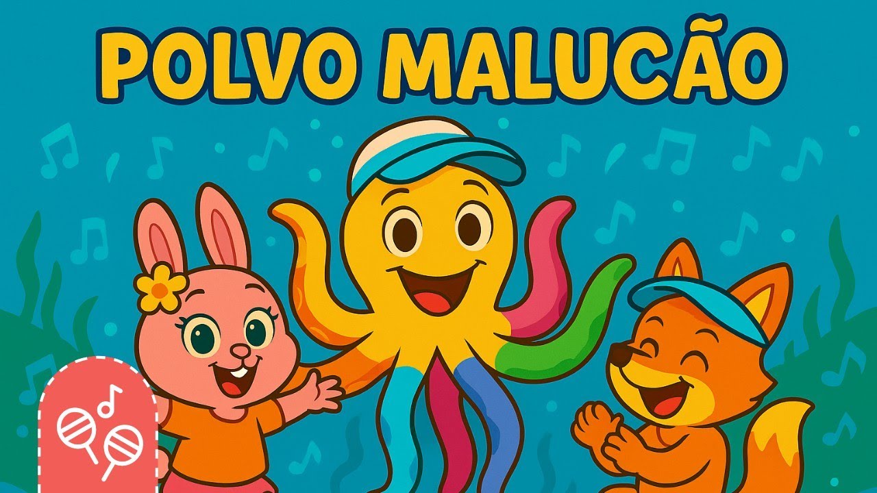 Polvo Malucão - Música Infantil Polvo Divertida com Tata e Tadeu