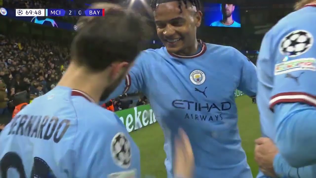 Manchester City 3-0 Bayern Munich | UEFA Champions League QF Leg 1 Match HL