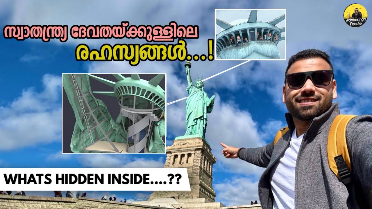 #200 - Inside Statue of Liberty || Ellis Island || Part 04 - Malayalam Vlog