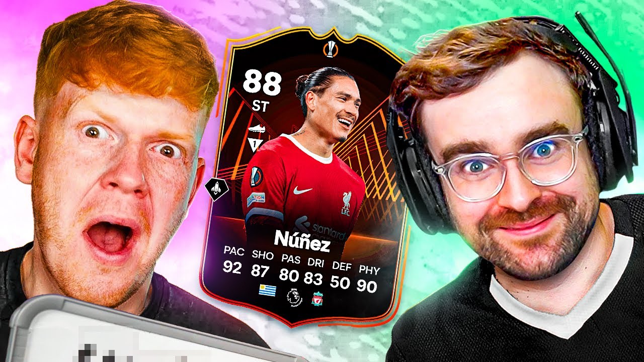 FC24 Squad Builder Showdown! EUROPA LEAGUE DARWIN NUNEZ!!