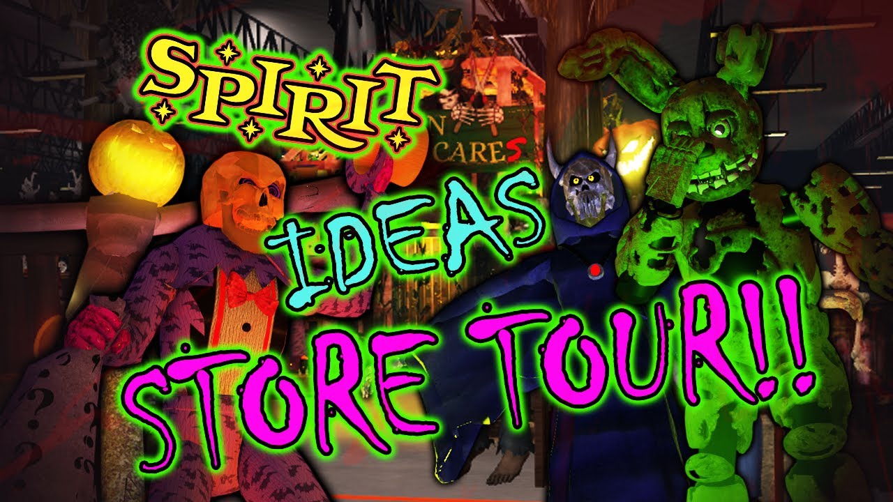 Spirit Hollows Roblox Spirit Halloween Ideas Store Tour!!