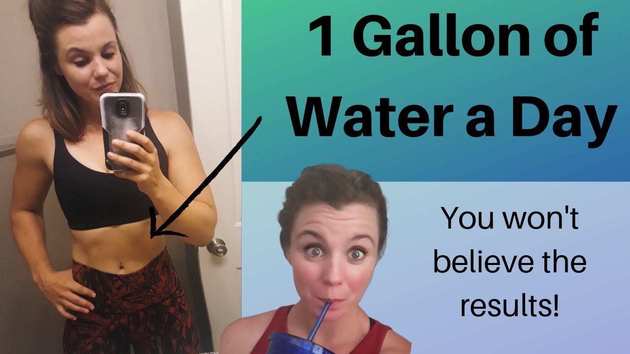 1 Gallon of Water for 30 Days - YOU WON'T BELIEVE THE RESULTS
