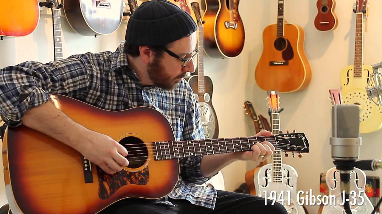 Folkway Music - 1941 Gibson J-35