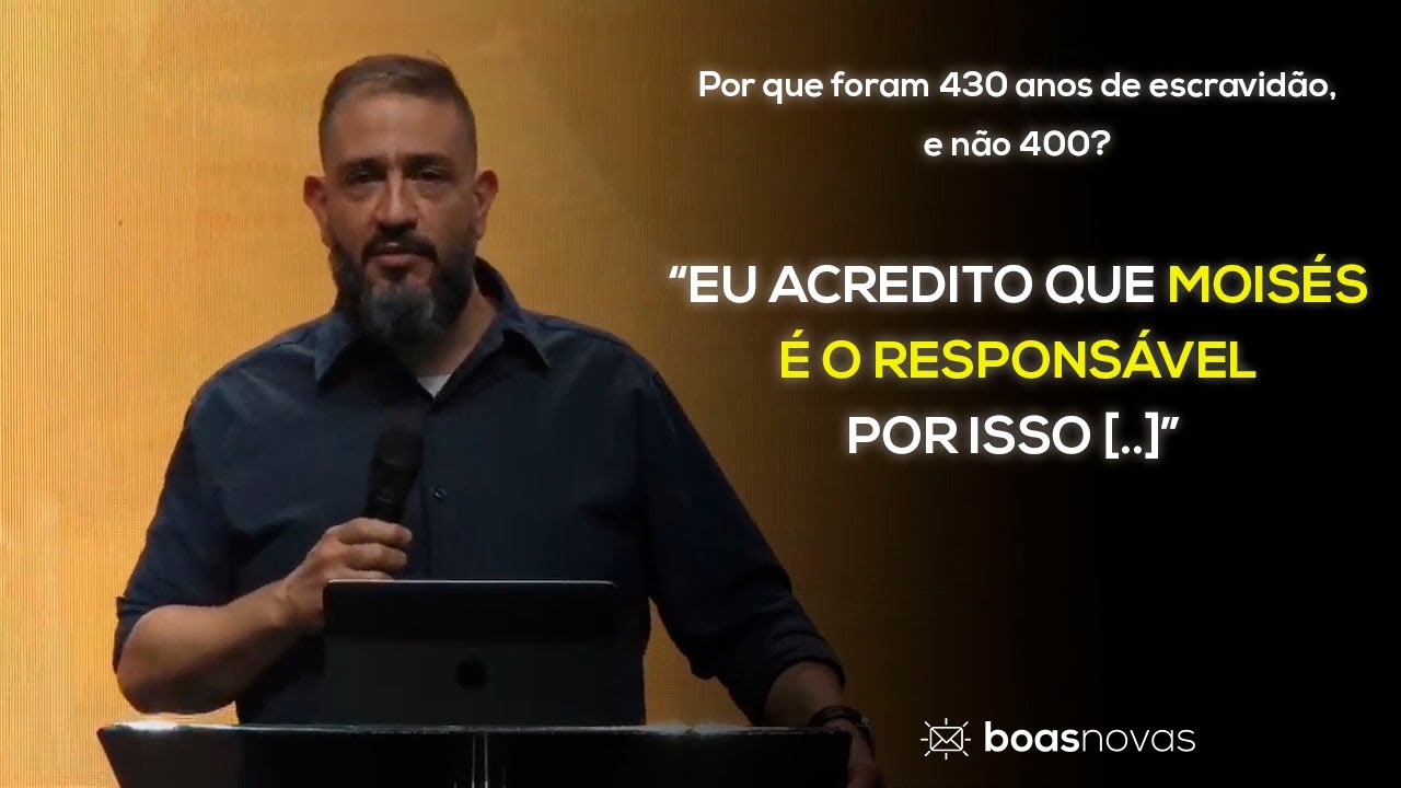 QUANTO TEMPO OS ISRAELITAS FORAM ESCRAVOS? 400 OU 430 ANOS? | Luciano Subir&aacute;