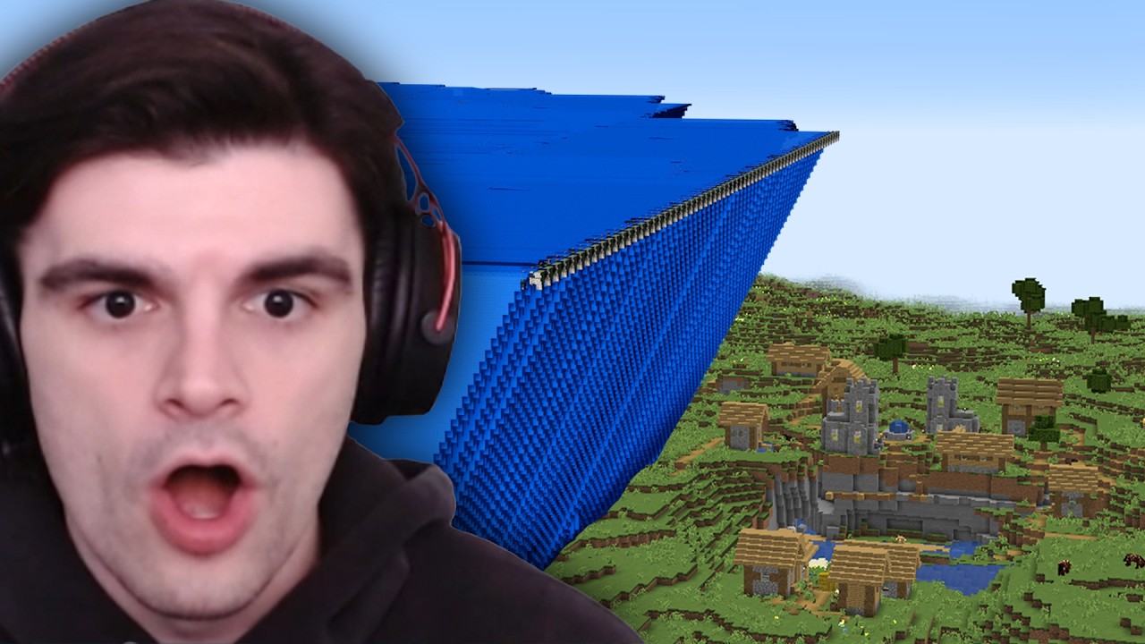 Flooding My Friends Minecraft Server