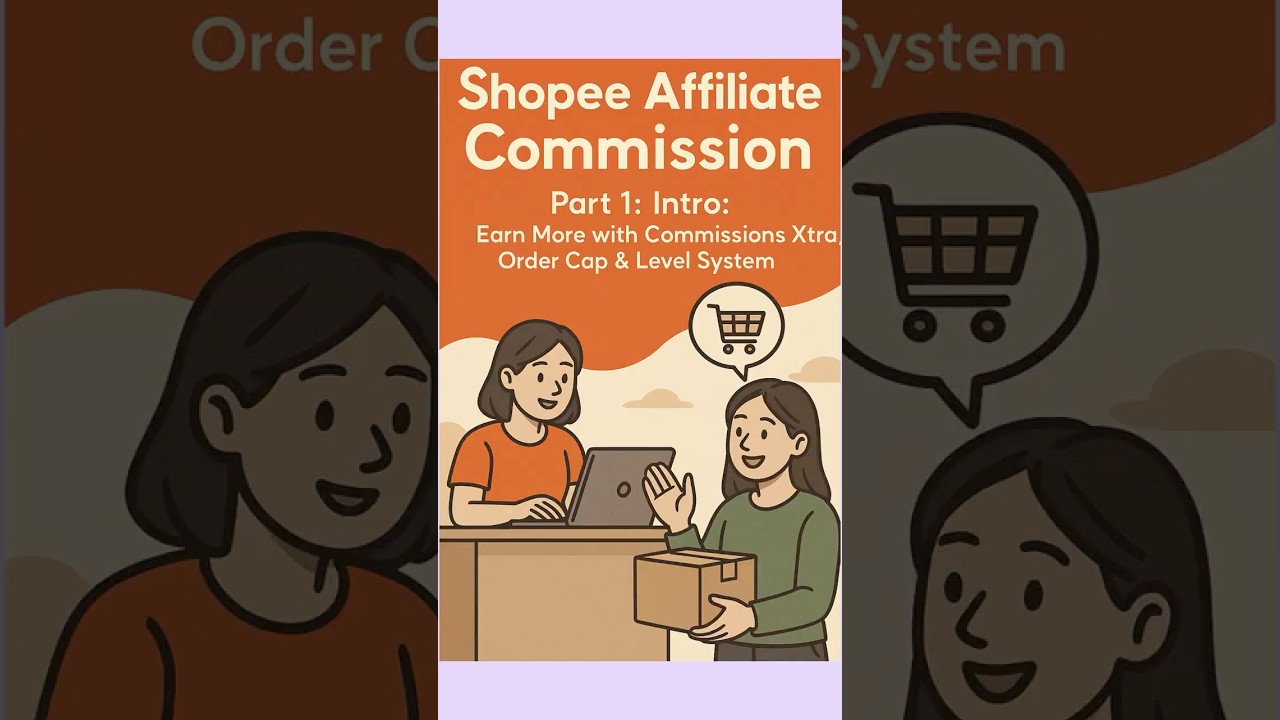 PART 1: Shopee Affiliate Commission, Earn More with Commissions Xtra, Order Cap & Level System