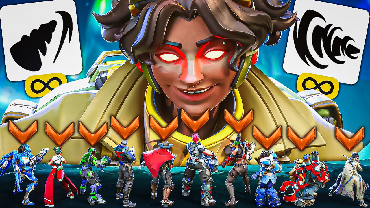 1 Bronze With INFINITE ABILITIES vs 10 BRONZES - Who wins?! (Overwatch 2)
