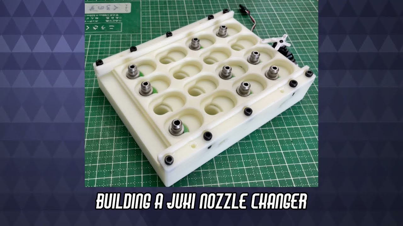 Building a Juki nozzle changer