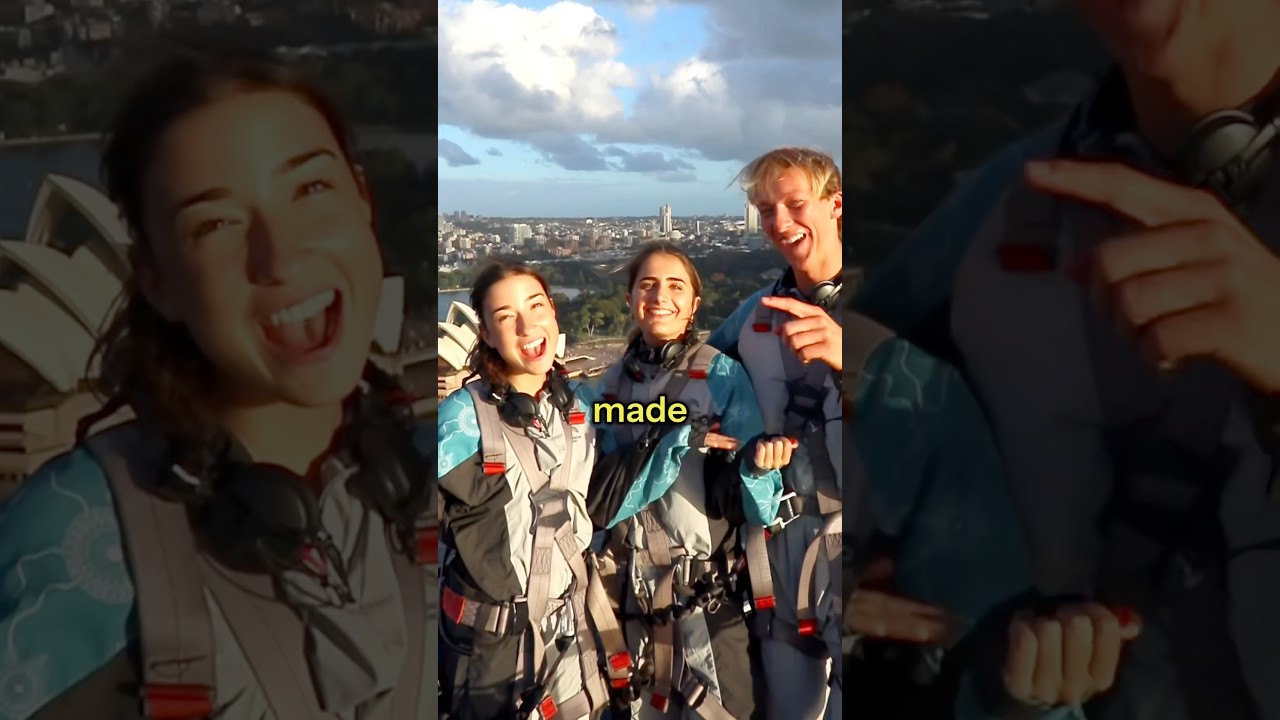 Taking 2 strangers to climb the Sydney Harbour Bridge😱