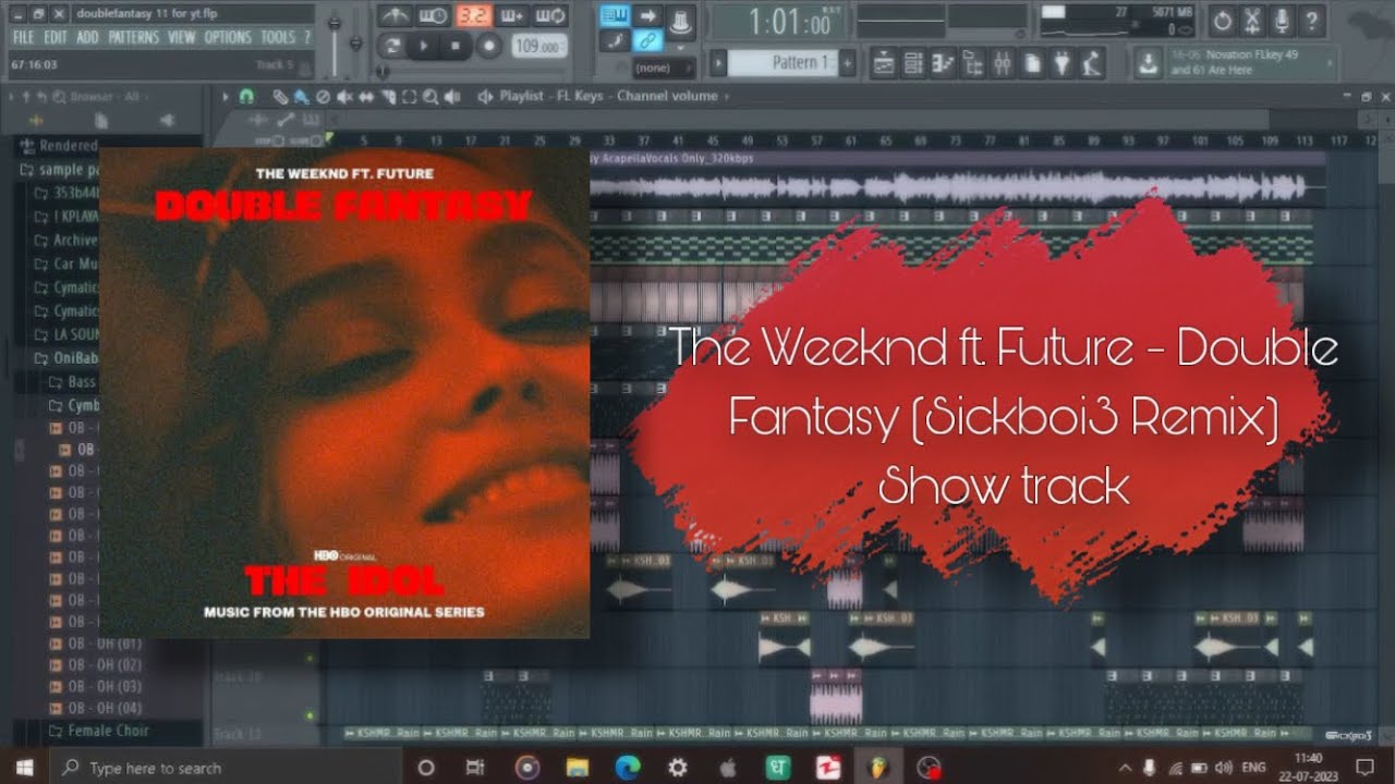 Sickboi3 Remix - The Weeknd ft. Future - Double Fantasy (Show track)Fl studio project.