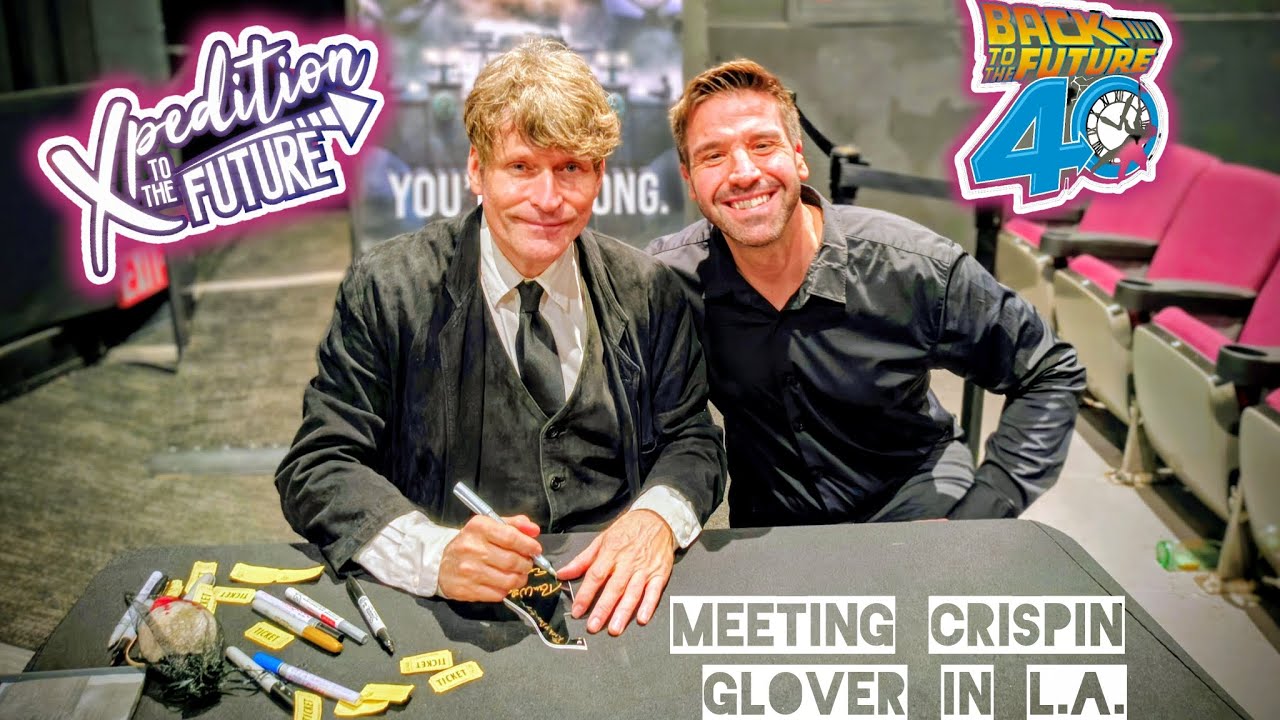 Meeting Crispin Glover in Los Angeles! 🎥
