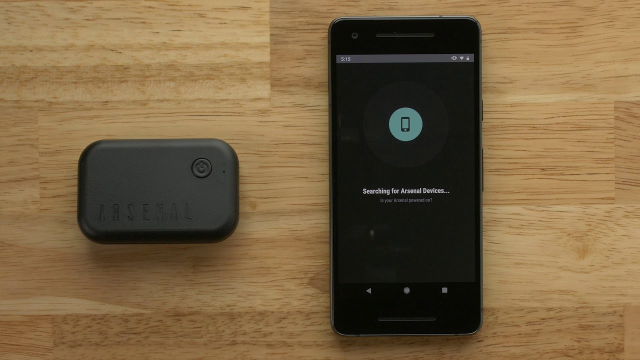 Updating Arsenal Firmware with an Android Phone