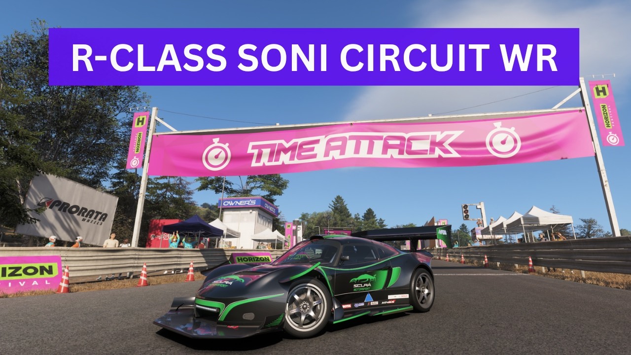 Forza Horizon 6 | R-Class Soni Circuit WR (32.926)