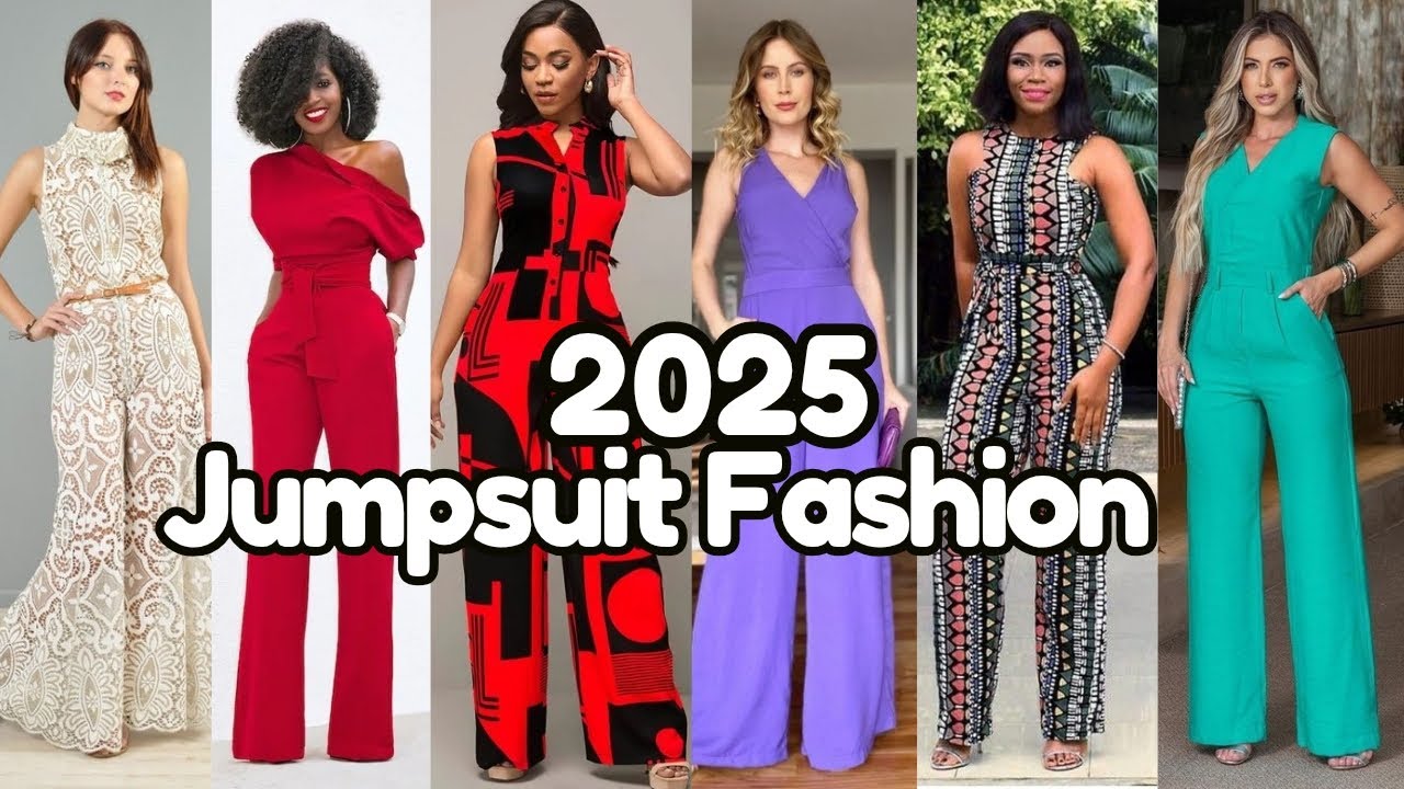 The Best Jumpsuits for Classy & Trendy Ladies|Elegant & Chic Jumpsuit Designs 2025|Fashion Inspo