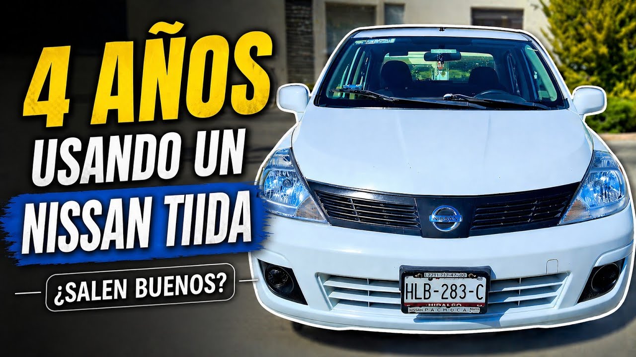 4 AÑOS con un NISSAN TIIDA  ¿Valen la pena en 2026? ¿Mejor que un versa? 