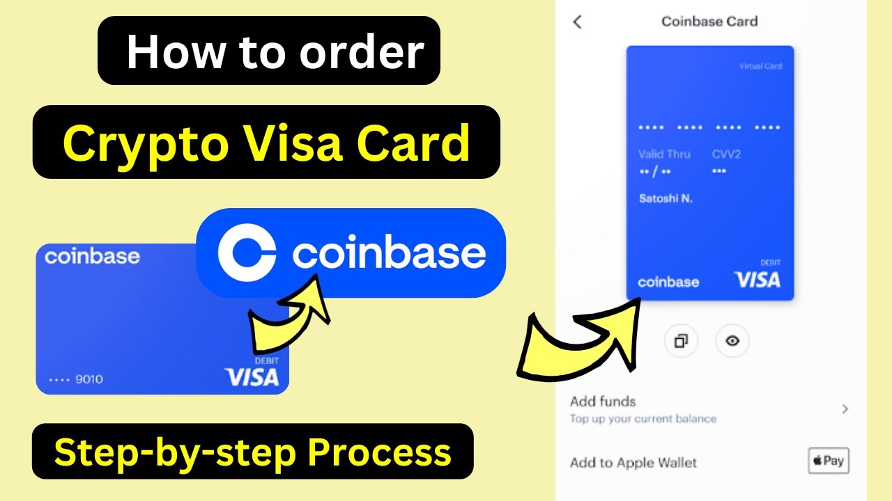 Получить криптовалютную карту Coinbase Visa | Оформить карту Coinbase Visa | Заказать криптовалют...