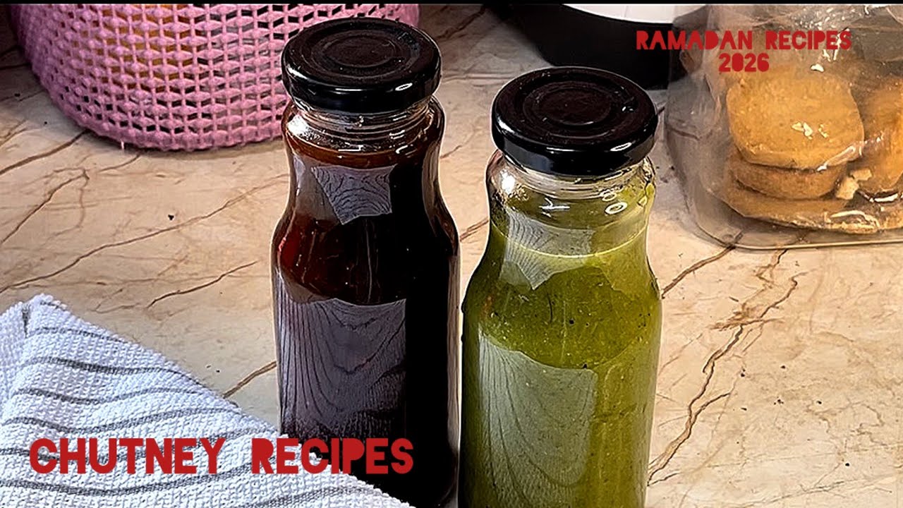 Two chutney recipes  this RAMADAN 2026 