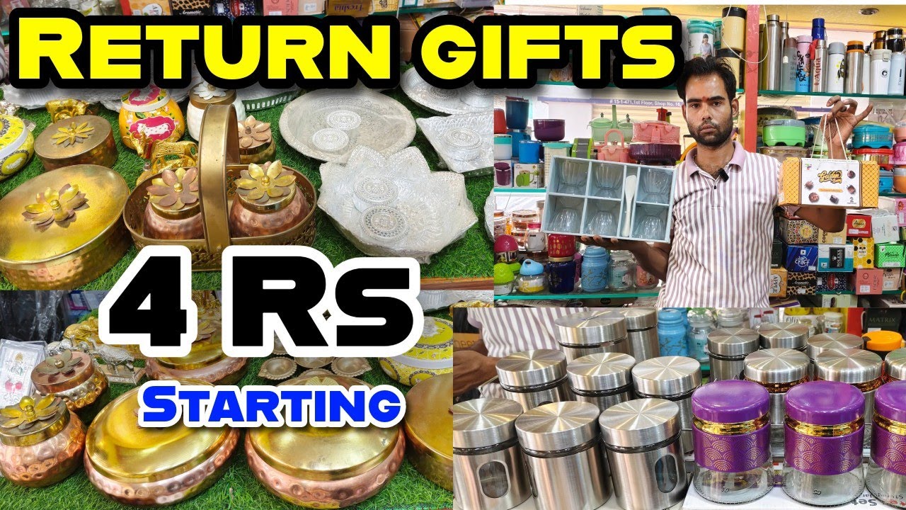 Return gifts 4rs starting / wholesale return gifts in Begumbazar