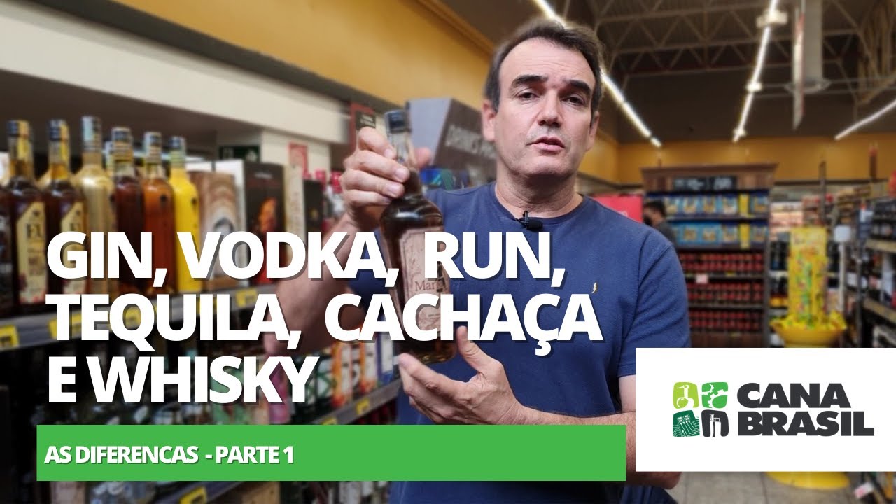 Gin, Vodka e as diferen&ccedil;as para Cacha&ccedil;a, Run, Whisky e Tequila , diferen&ccedil;a entre os destilados