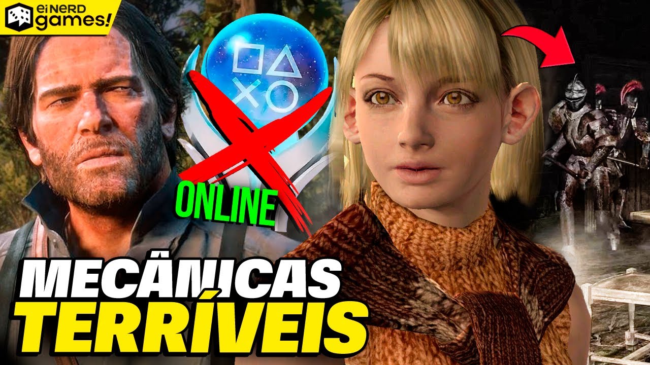 AS MECÂNICAS MAIS INSUPORTÁVEIS DOS GAMES