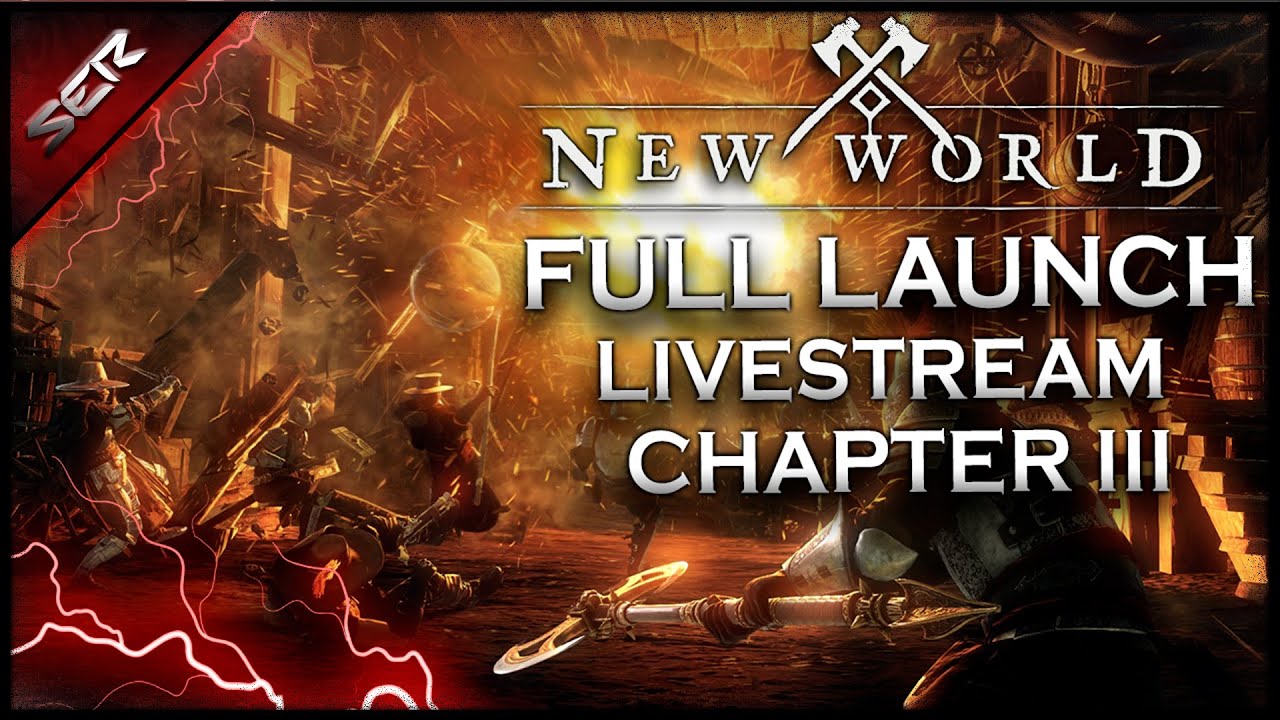 WAR BOYZ ► NEW WORLD MMORPG Launch Livestream #3 | War for Windsward (Paladin Build, Q&A)