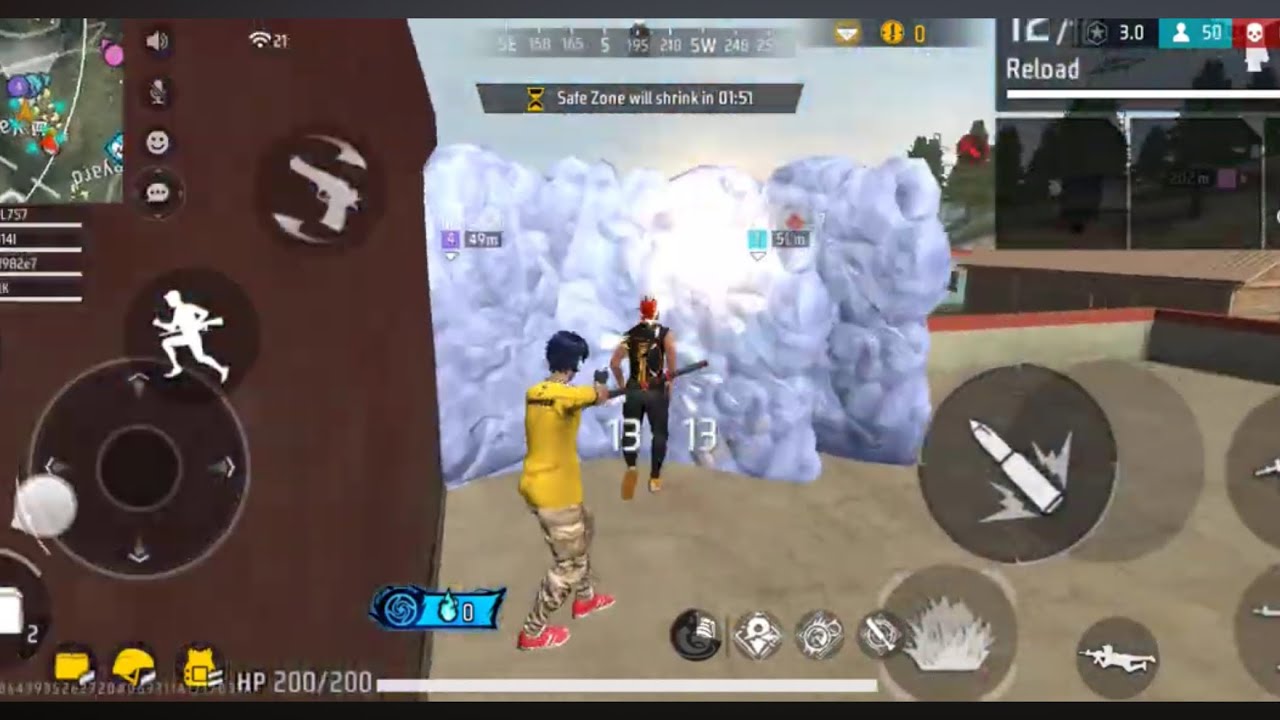 💥Br rank push game play #trending #freefire #viral #battleroyalegame #long