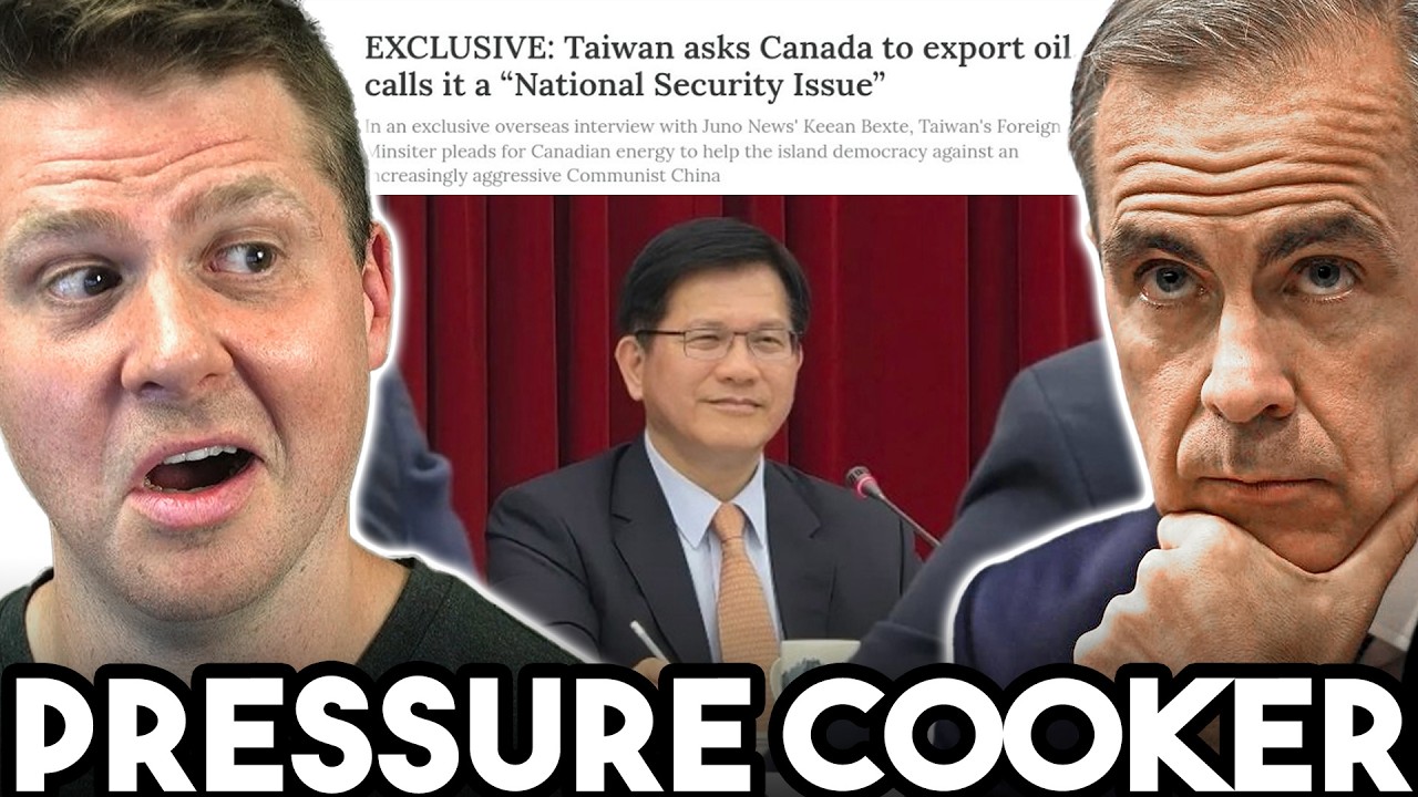 Carney is SCREWED! Taiwan DEMANDS Canadian Oil &mdash; Prosperity or Net Zero?