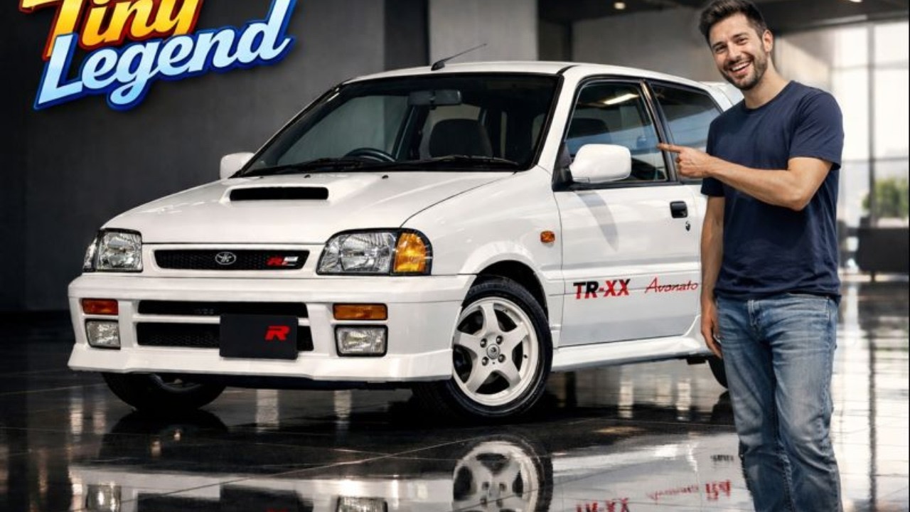 Миниатюрная полноприводная турбированная легенда — Daihatsu Mira TR-XX R4!