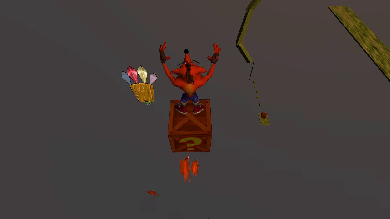 Unfair Crash Bandicoot levels 1+2